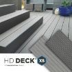 Picture of Composite Prime HD Deck XS 146x25mm Decking Board 3.6m Silver (Reduced to Clear)