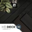 Picture of Composite Prime HD Deck XS 146x25mm Decking Board 3.6m Lava (Reduced to Clear)