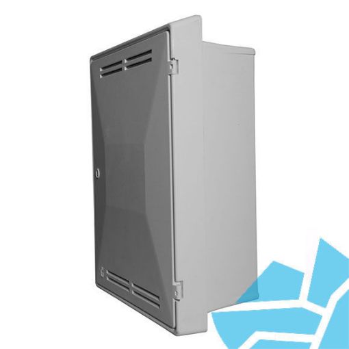 Picture of Gas Recessed Meter Box (Built In) White (595 x 409 x 210mm)