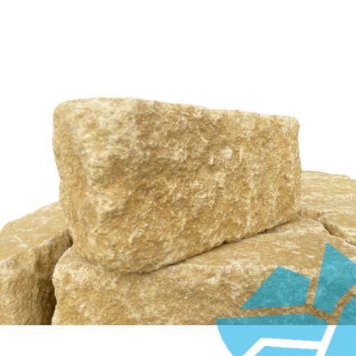 Picture of Bekstone Tumbled Buff Walling 305x102x140mm - 7.23m2/p (153pk)