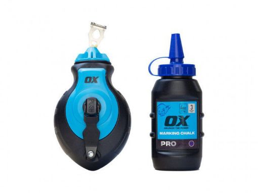 Picture of OX Pro Aluminium Kevlar Chalk Line Reel & Refill