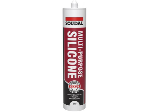 Picture of Soudal Multi-Purpose Silicone 270ml Grey