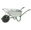 Picture of Deep Pan Professional Galv Wheelbarrow 120ltr Pneumatic Wheel