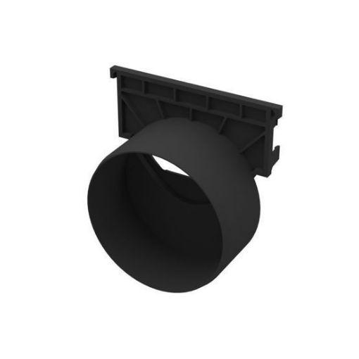 Picture of Aco Hexdrain/RainDrain Outlet Black Plastic Endcap