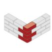 Picture of BN1.2 Single Bullnose Red Brick