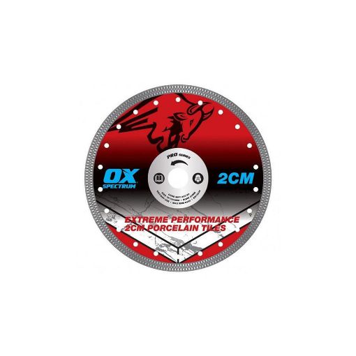 Picture of OX Pro 2cm Porcelain Cutting Blade - 300/20mm