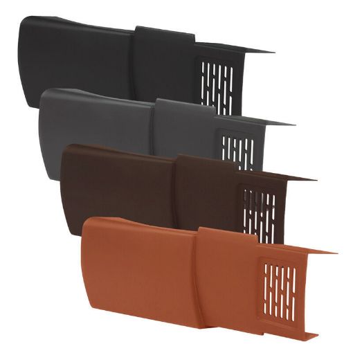 Picture of TIMLOC Dry Verge Profiled Tile Unit R/H Brown