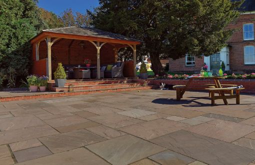 Picture of Pavestone Blended Sandstone 20.70 m2 Project Pack Autumn Blend