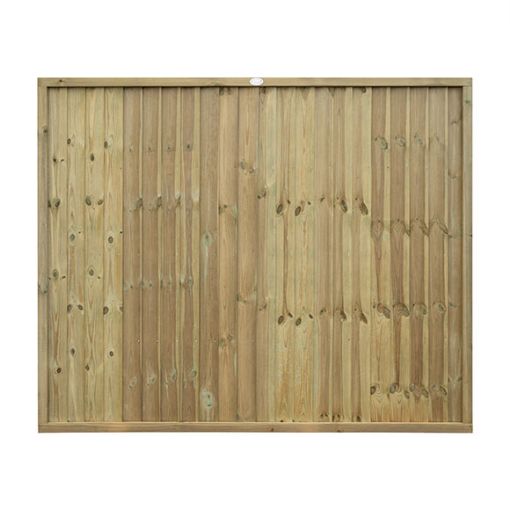 Picture of Grange 1.5x1.83m Superior Closeboard Fence Panel Pressure Treated Green PEFC