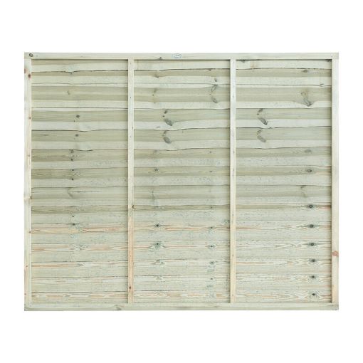 Picture of Grange 1.5x1.83m Superior Lap Fence Panel Pressure Treated Green PEFC