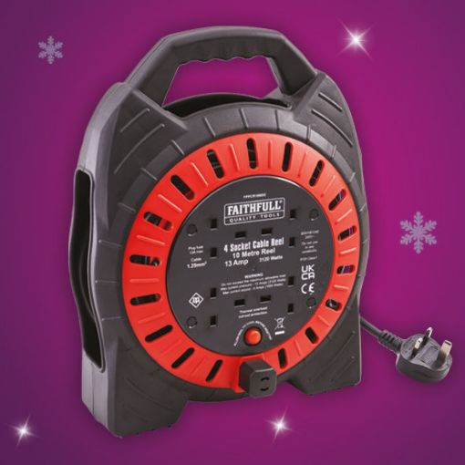 Picture of Faithfull 10m Cable Reel