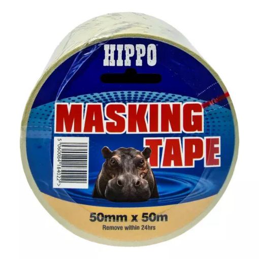 Picture of Hippo Masking Tape 50mm x 50m