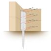Picture of Perry Double Sleeper Corner Support Spike