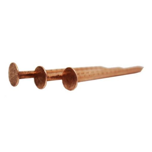 Picture of 30mm x 2.65mm Copper Clout Nails 1kg 