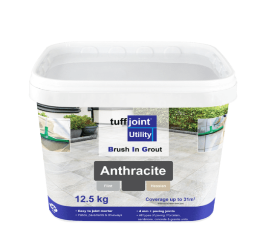 Picture of Steintec Tuffjoint Utility Jointing Mortar Anthracite 12.5kg