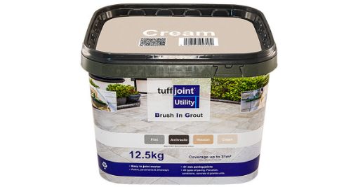 Picture of Steintec Tuffjoint Utility Jointing Mortar Cream 12.5kg
