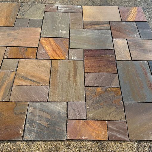 Picture of Natural Sandstone 20.70 m2 Project Pack 18mm Camel Buff 