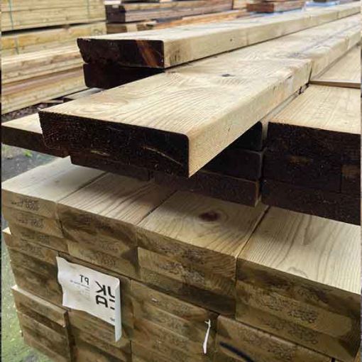 Picture of 47x200 Treated Green C24 Reg'd PEFC - 4.2m