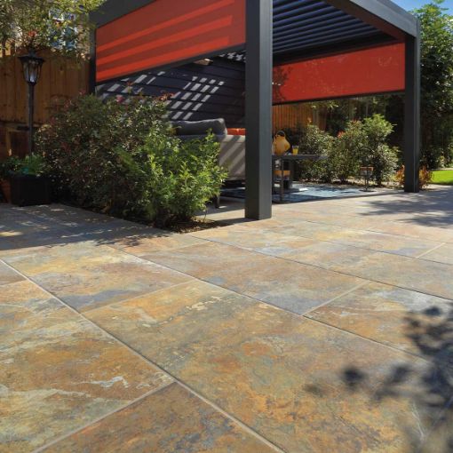 Picture of Pavestone Dolomite 1000x500mm Mars Rust Pack 21 (Home Delivery)