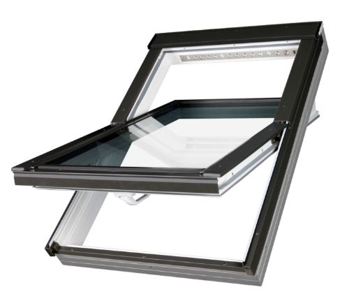 Picture of Fakro PTP-V P2 05 780x980mm White UPVC Centre Pivot Window