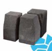 Picture of Stonemarket Large Kerb KL Ext Corner Charcoal