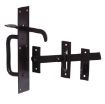 Picture of Perry Medium Suffolk Latch Long Thumb Black