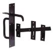 Picture of Perry Medium Suffolk Latch Long Thumb Black