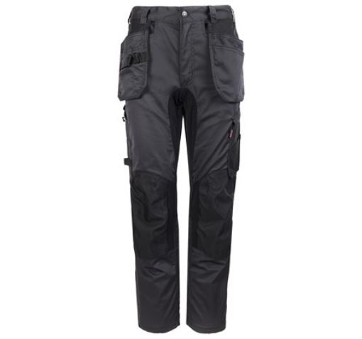 Picture of X-Motion Grey Work Trouser - Heavy Duty with Stretch Panels 32R