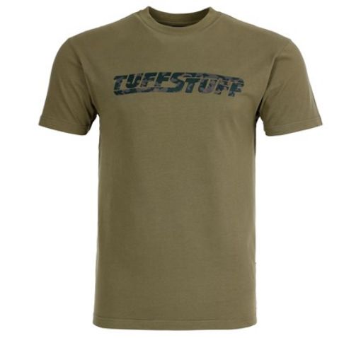 Picture of TuffStuff Olive Logo T Shirt XL