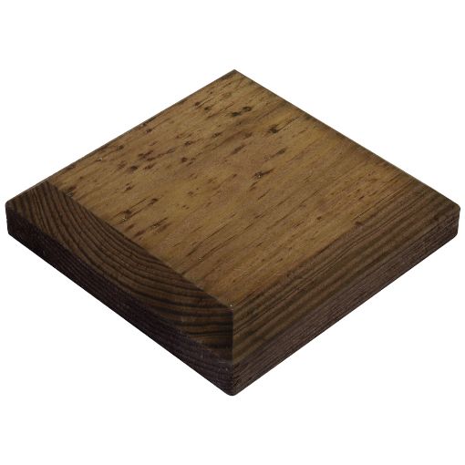 Picture of 125 x 125mm Heavy Duty Post Cap Brown