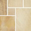 Picture of Pavestone Classic Sandstone 290x290x22mm Golden Fossil