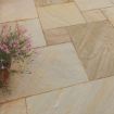 Picture of Pavestone Classic Sandstone 900x600x22mm Golden Fossil