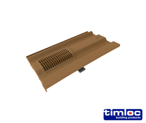 Picture of Timloc 15"x9" Tile Vent Brown