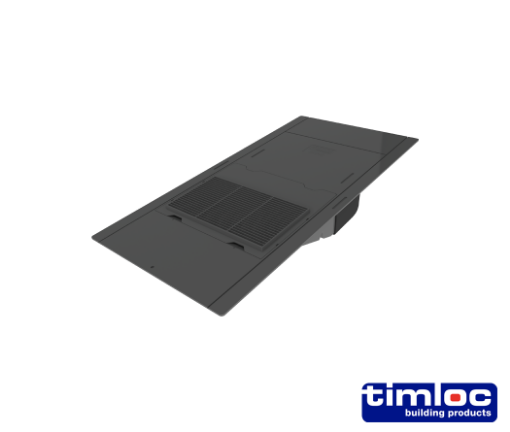 Picture of Timloc Inline Slate Tile Vent Black