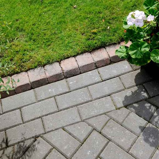 Picture of Brett Omega Paviors 200x100x50mm Charcoal