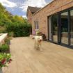 Picture of Pavestone Deckwood 1200x295mm Buff Pack 64 (Home Delivery)