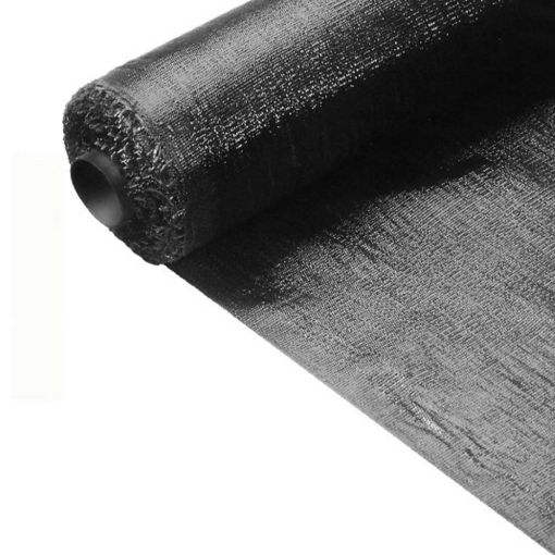 Picture of 4.5mx100m (450m2) Black Woven Geotextile