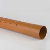 Picture of Underground 110mm x 6m B4023 Perforated Pipe