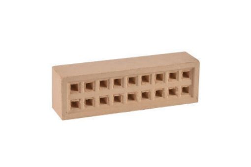 Picture of Buff Square Hole Clay Air Brick 215x65mm 