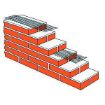 Picture of Simpson CBR2063 Brick Reinforcement Mesh 63mm x 20m