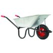 Picture of County Galv Wheelbarrow 120ltr Pneumatic Wheel