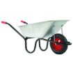 Picture of County Galv Wheelbarrow 120ltr Pneumatic Wheel