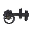 Picture of Twisted Ring Handled Gate Latch 150mm Black