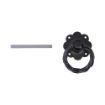 Picture of Twisted Ring Handled Gate Latch 150mm Black
