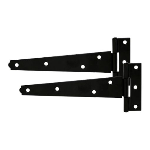 Picture of Light Tee Hinge 300mm Black (Pair)