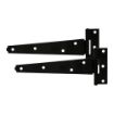 Picture of Light Tee Hinge 150mm Black (Pair)