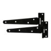 Picture of Light Tee Hinge 200mm Black (Pair)