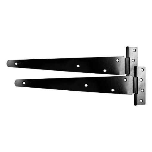 Picture of Medium Tee Hinge 400mm Black (Pair)