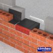 Picture of TIMLOC Plastic Air Brick 215x69x60mm Black