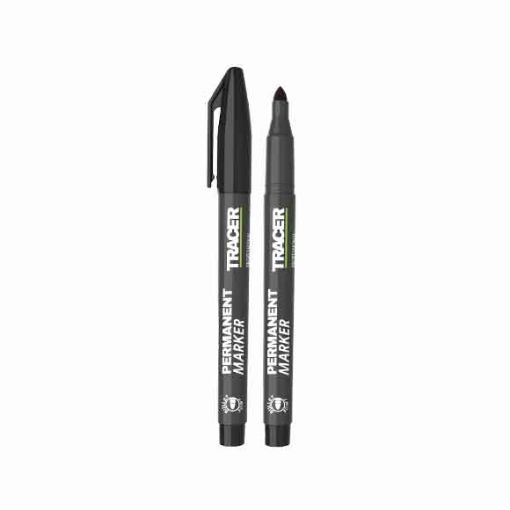 Picture of Tracer Permanent Construction Marker (Black) Pk2